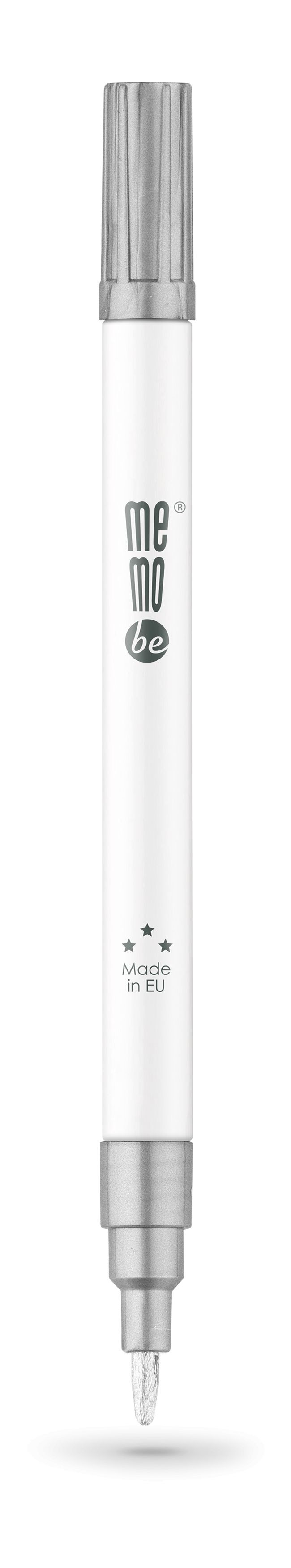 Marker olejowy MemoBe MM300 1-1,5mm srebrny MM300-50